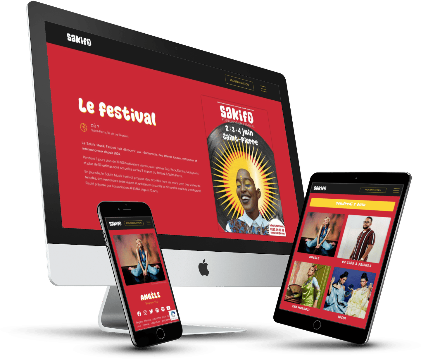 site internet Sakifo 2023